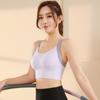 Bra Women's Integrated Fixed Cross Back Sports Bra High Impact Shockproof Tank Brassiere for Running Fitness Yoga