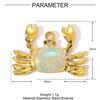 3pcs/Lot Stainless Steel Fish Bone Mermaid Tail Bracelet DIY Charms Women Shell Crab Conch Necklace Pendant Heart Love Jewelry