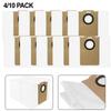 Replacement Dust Bags for For Lubluelu L15 Max Robot Vacuum Cleaner 4 or 10 Pieces with Advanced Filtration System
