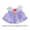 17cm Doll Skirt Decoration Soft Stuffed Toy Clothing for Children's Day