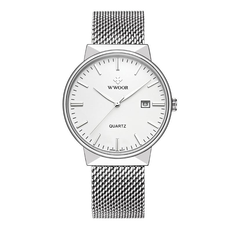 Wwoor Hold Love 8826 Mesh Strap Men S Quartz Watch Slim Waterproof