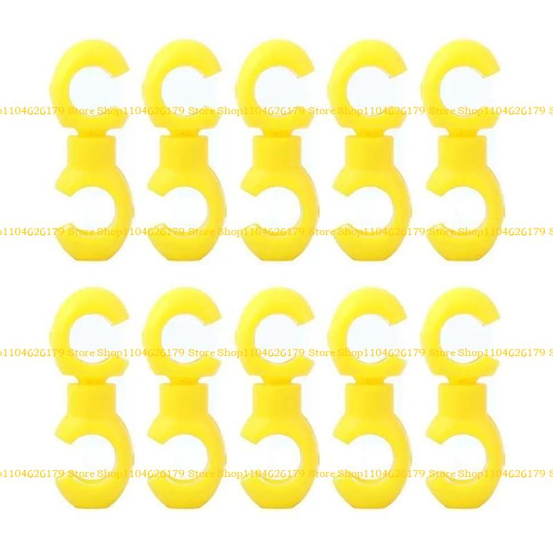 A1A2 10lots Bicycles Brake Wire Clamps Bicycles Shifter Brake Line Guide Clamps for Brake and Derailleur Line жёлтый