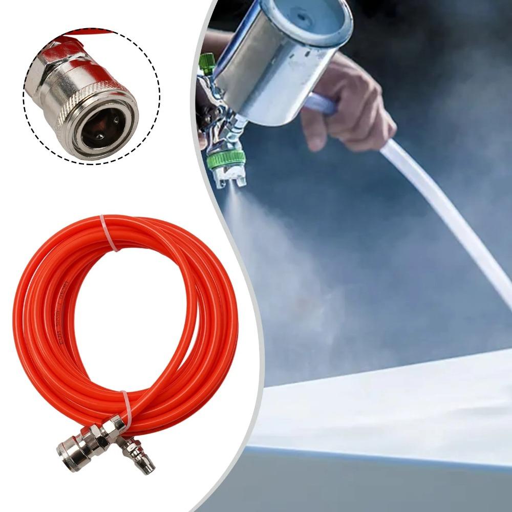 With Quick Connector Air Compressor Pump Hose 5x8mm Air Pipe Hose Tube Mechanical Hardware