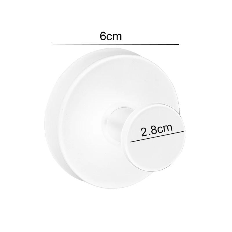 Edelstahl-Saugnapfhaken, wasserdichte Wandhalterungshaken, schlagfrei, wiederverwendbar, für Küche, Bad, Wandaufhänger, Handtuch, Kleidung