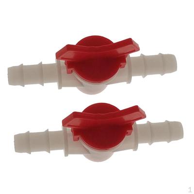 2x Plastic Straight with