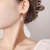Jewelry Earrings S925 Silver Needle Water Drop Imitation Pearl Style Baroque Retro Female Fashion Luxury