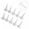 Pack of 10 Plastic Caulk Nozzles with Glue Mouth for Construction Tools