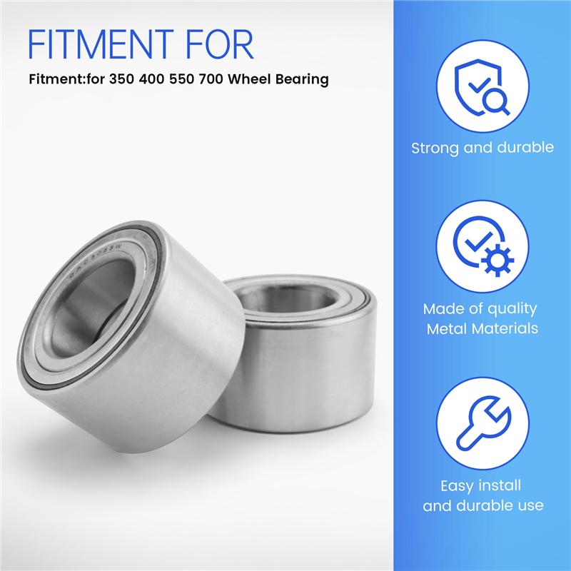 2Pcs For Arctic Cat Kawasaki Suzuki Yamaha Grizzly 350 400 550 700 Wheel Bearing 30X55X32 DAC3055W 1402-027 93305-00602