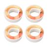 6 Pièces Pods Aromatisants pour Bouteille d'Eau 0 Sucre 0 Calorie Bouteille de Boisson Anneau Parfum Fruité pour Sport Salle de Sport Pêche