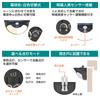 ELPA Hospitality Light (Door-mounted type/Warm white & Cool white/Battery operated) Motion sensor/Outdoor light/Splash-proof (HLH-2206)