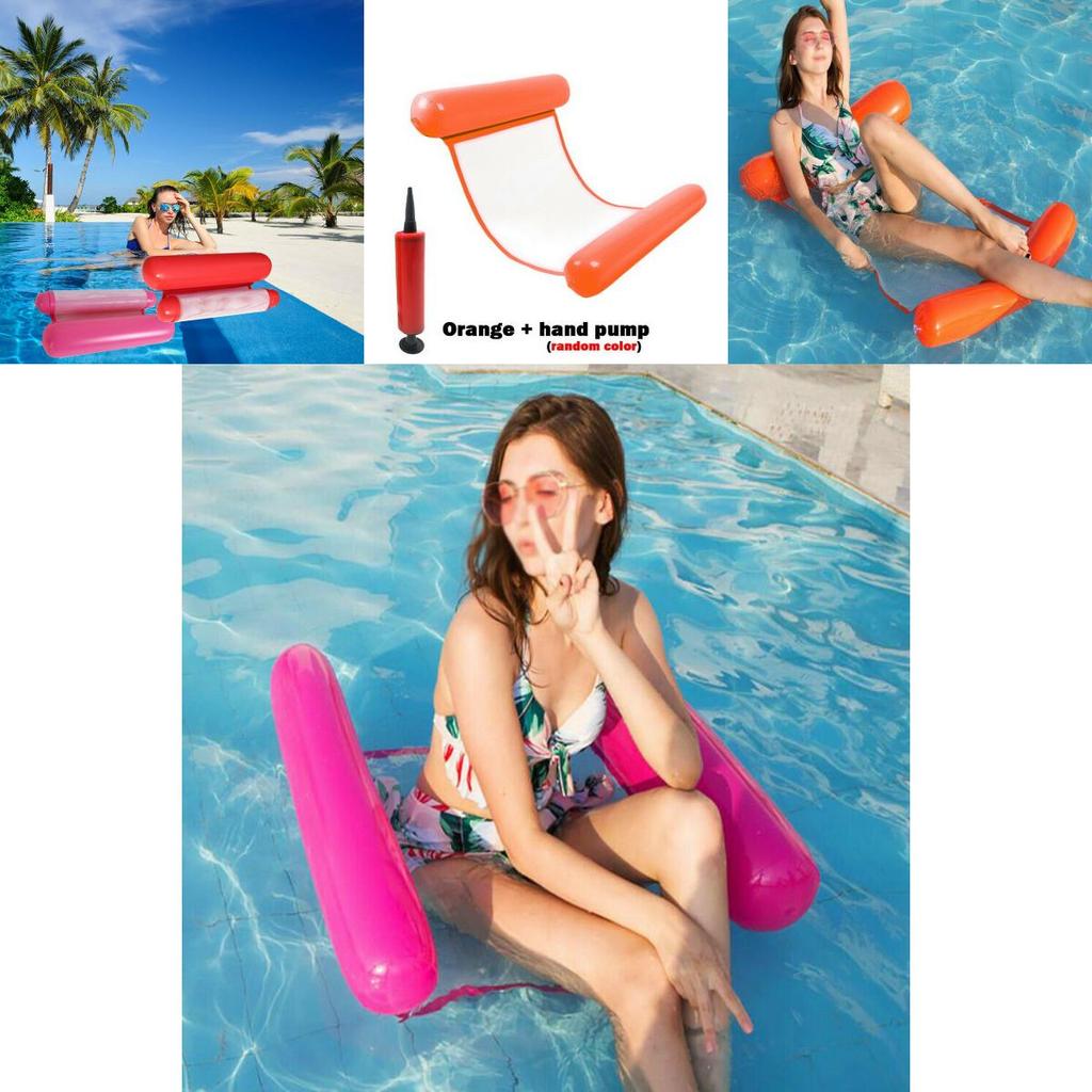 Luksusowy dmuchany hamak wodny do pływania dla maksymalnego relaksu i zabawy w basenie