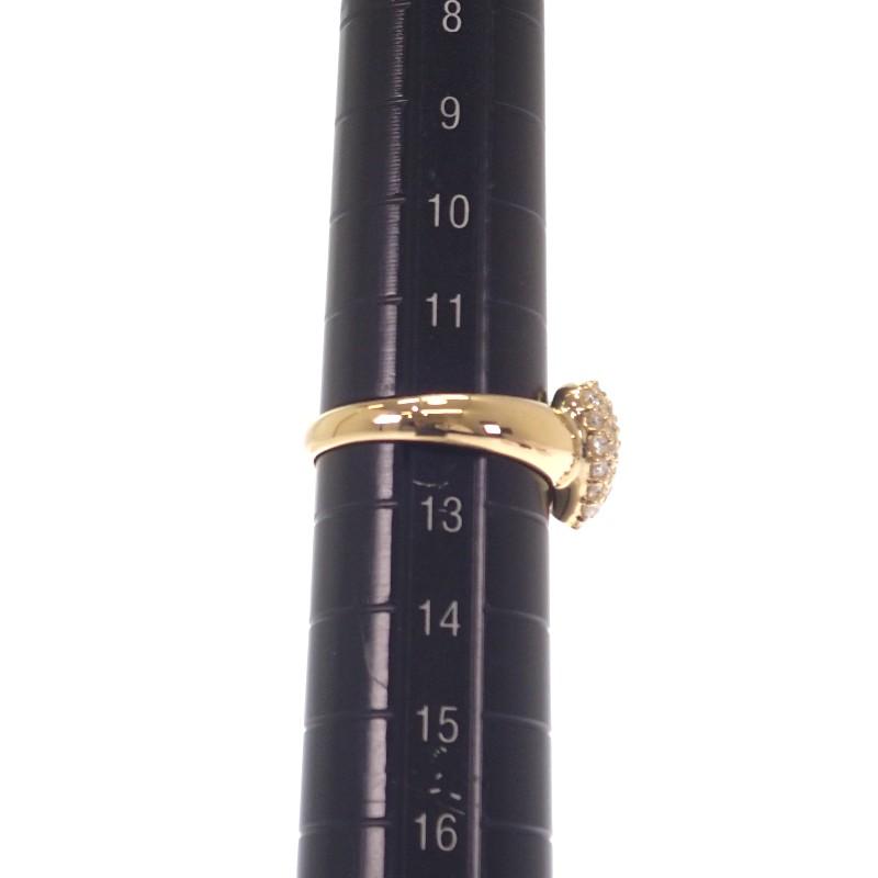 no brand  #12(JP Size) ring K18 yellow gold Women