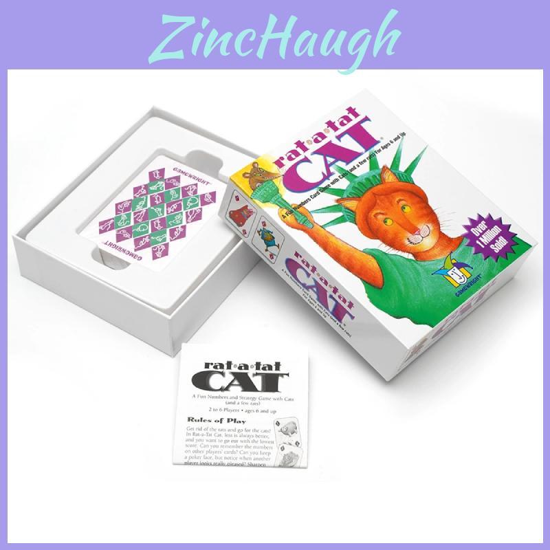 Rat A Tat Cat Card Game For Family Fun Gathering Play Props Toy