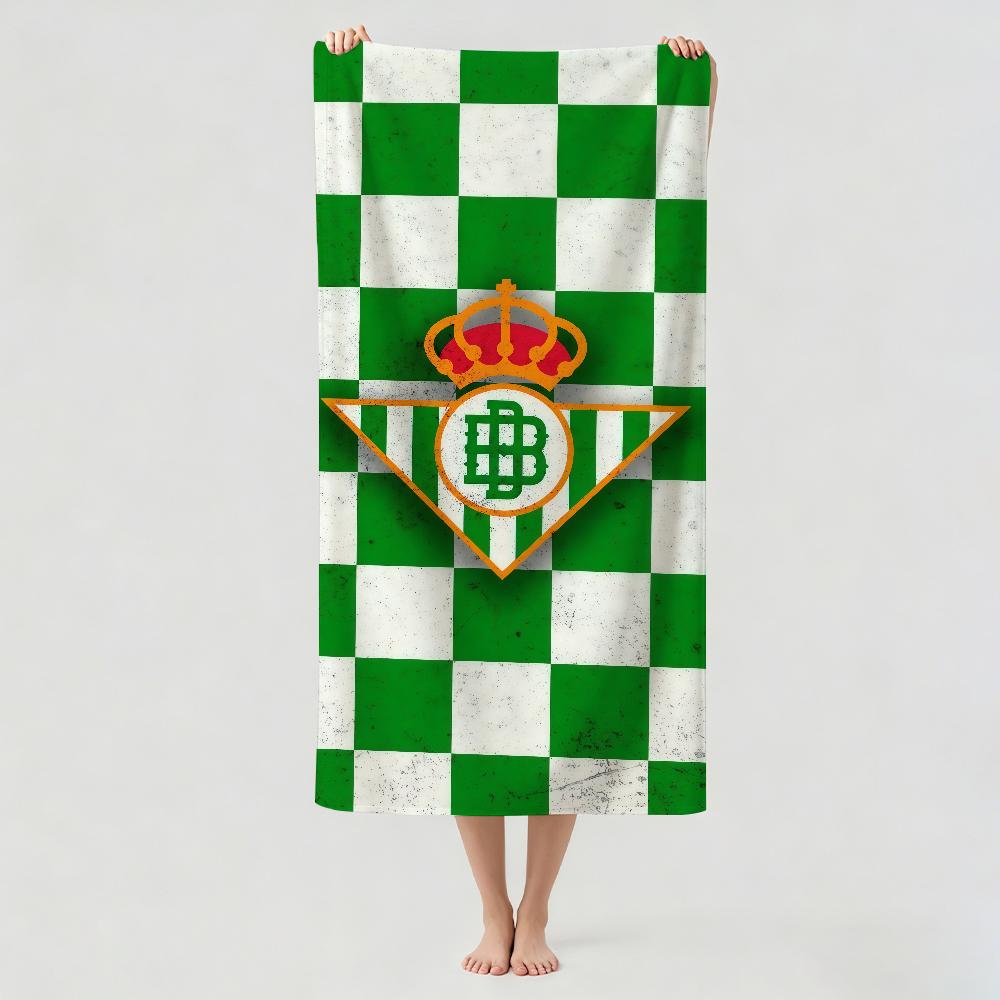 Team R-Real B-Betis ball Towel Drying Bath Towel Applicable To Light Swimming Camping Yoga Beach Out Balompie