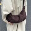 Niche Pleated Suede 2025 New Dumpling Bag Premium Bag Women's Messenger Bag Shoulder Bag