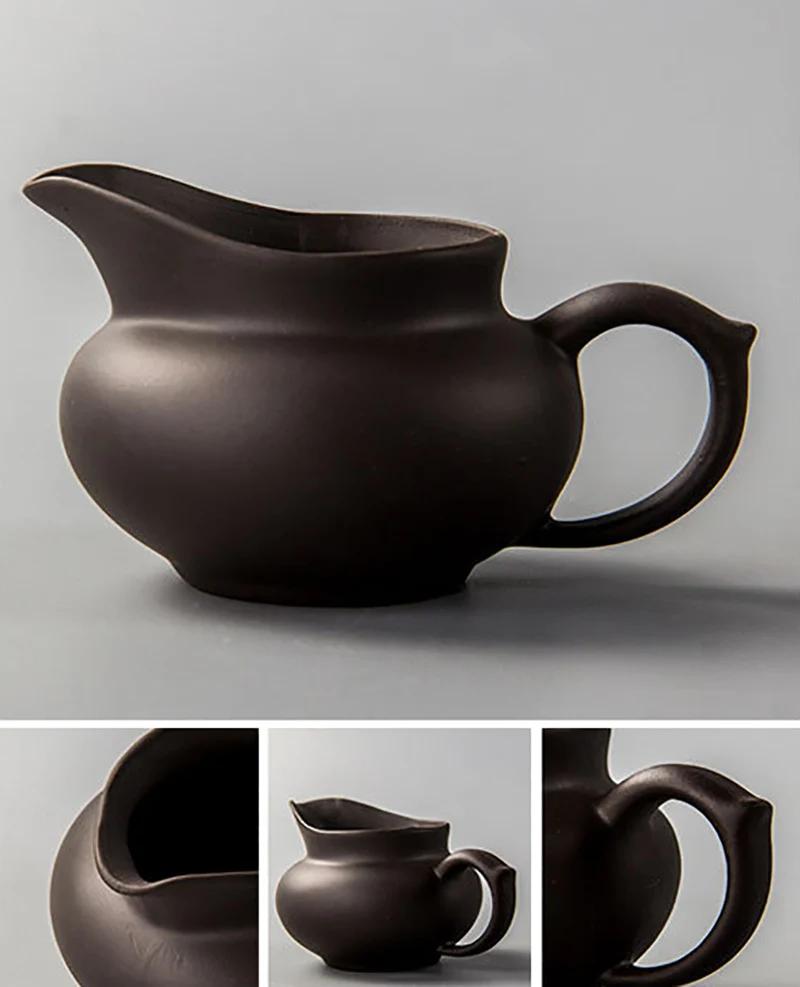 Purple Clay Gongdao Teacup Gongfu Tea Cup Coffee Teapot for Tea In a Cup Yixing Clay Kettle Oriental Moroccan Teapot Pot