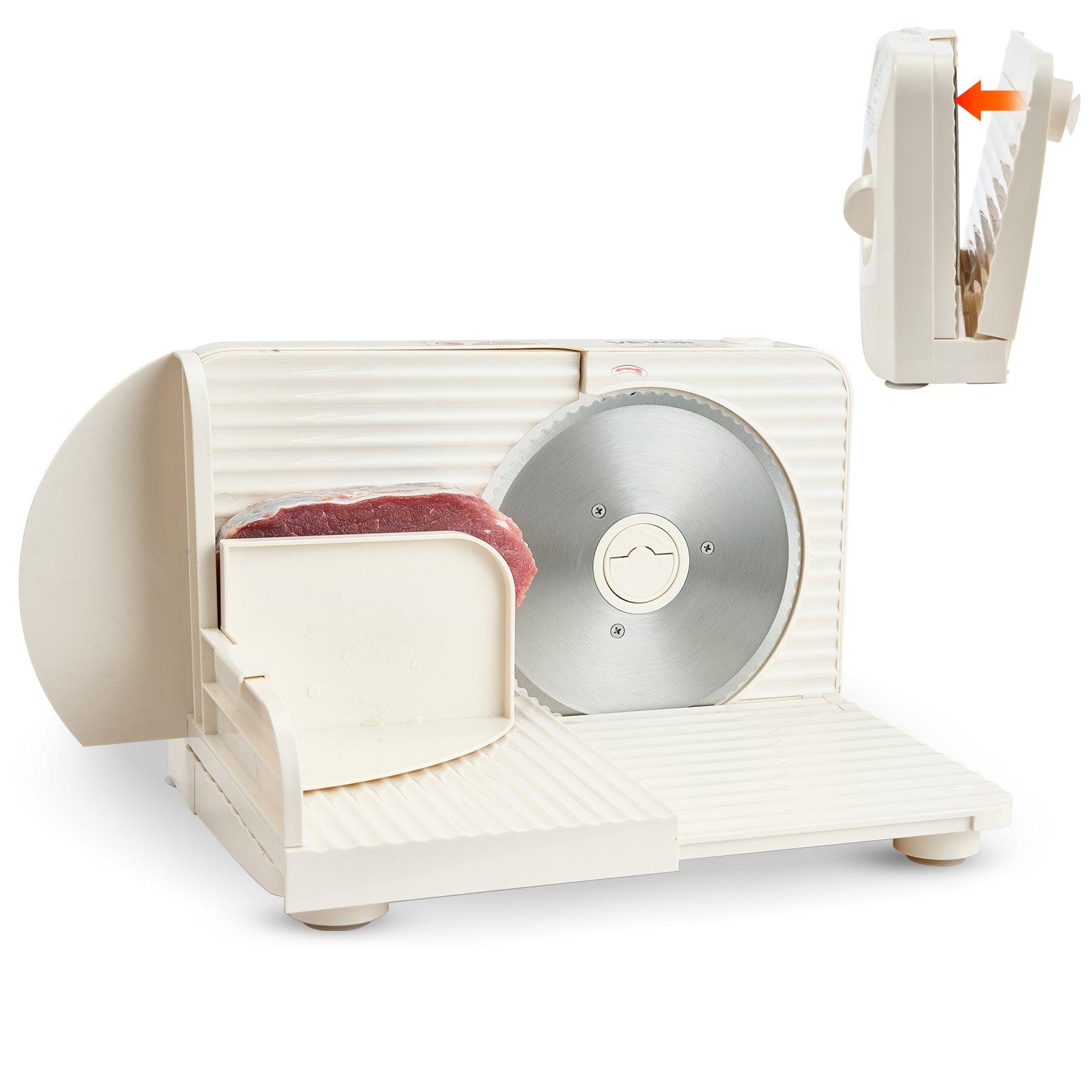 VEVOR Meat Slicer, 180W Electric Deli