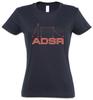 Synthesizer ADSR III Women T-Shirt Techno MC DJ Audio Wave Electro Synthesizer