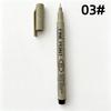 Waterproof Quick-Dry Black Fine-Liner Pen for Manga Art and Outlining