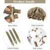 2/4/6Pcs Satin Heatless Curling Set Overnight Curl Blowout Rods Soft Hair Curlers To Sleep In Bun Bons Heatless Curls Bonnet Cap