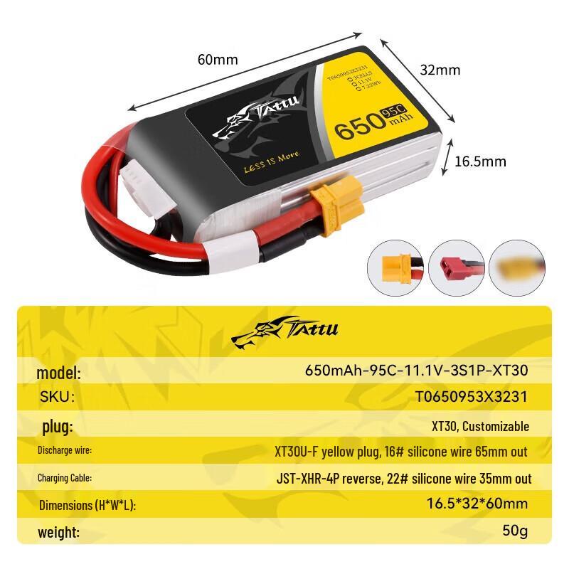 Gens Ace Toothpick FPV Lipo Battery