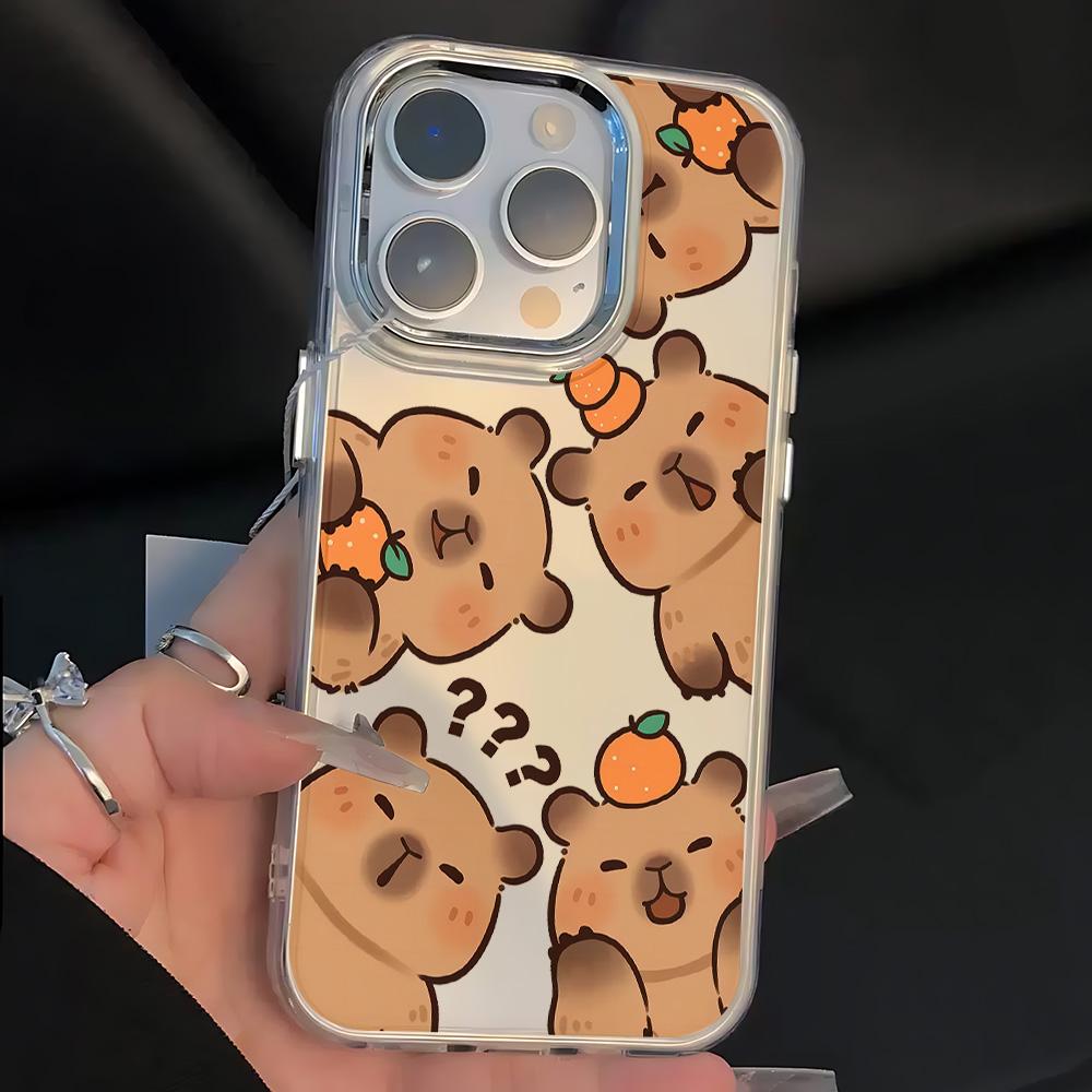 Cartoon Cute Capybaras Hot Phone Case For Xiaomi Redmi Note A5 A3 14 13 14c 13c 12 11 12s 12c 10c 10 9 Pro Plus 4G 5G Soft Cover