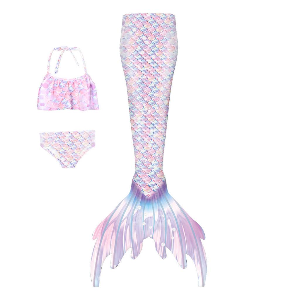 

Набор купальника и костюма русалки для девочек с опцией «родитель-ребенок» Adult M