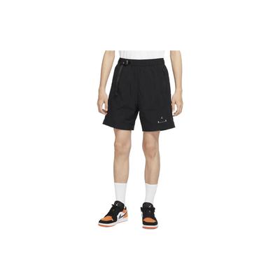 Solid Color Logo Woven Shorts Men Bottoms Black DQ7876-010