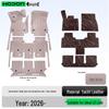 2026 L9 Livis Leather Floor Mats: Full Surround Car Interior Accessories