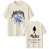 Ado World Tour 2025 Hibana T-shirt Men Women Japanese T Shirts Tops Unisex Casual Vintage Ove