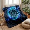 Chelsea FC Themen-Decke Weiche Flanell-Decke Plüsch-Überwurf Gemütliche Sofa-Bett-Decke für Wohnkultur
