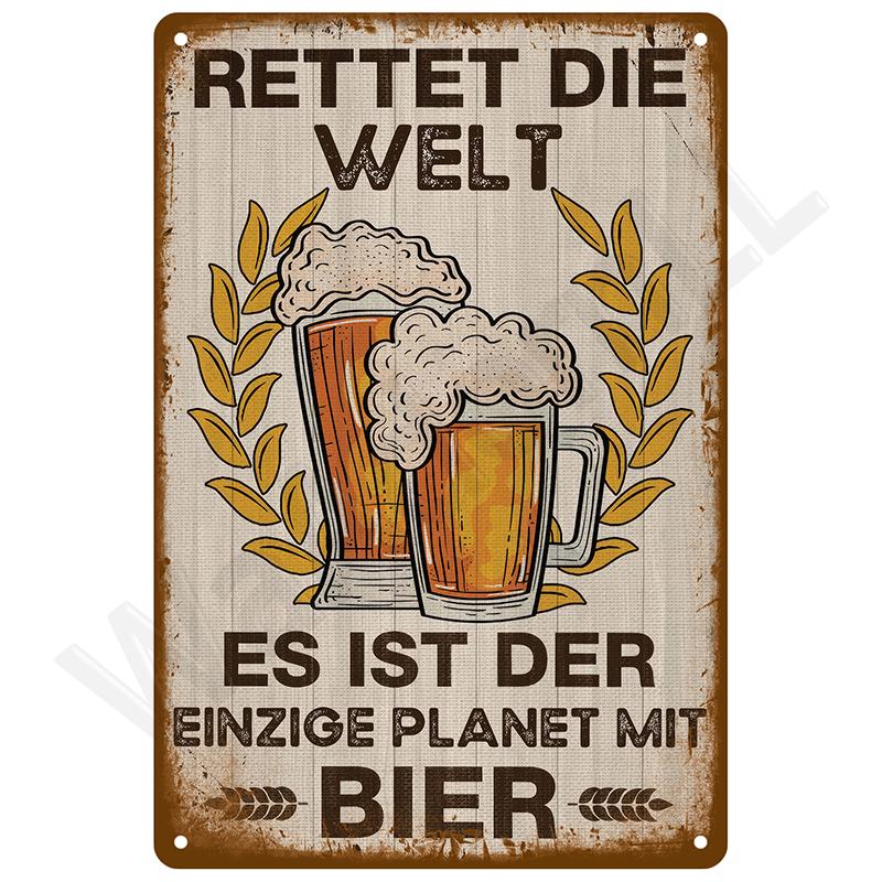 Retro Tin Sign Vintage Metal Signs Plates Posters House Interior Bathroom Wall Art Mural Aesthetic Room Home Decor Decorations