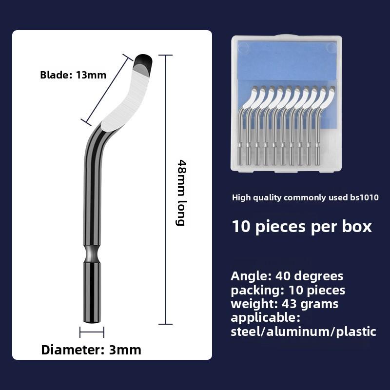 DIY Edge Cutter NB1111 Deburring Handle for Copper Tube Reamer Tool Parts Trimming Knife BS1111 Burr Scraper Accessory 1116
