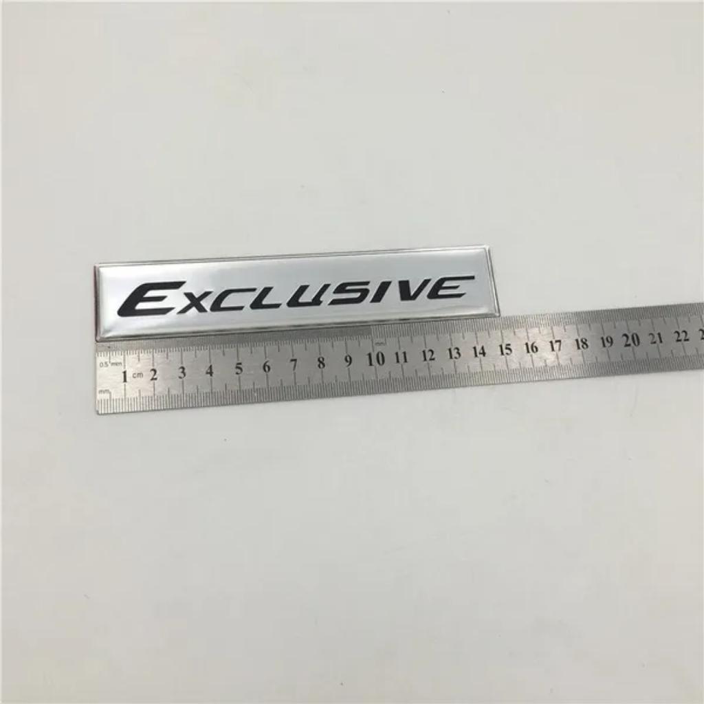 For F/ortuner Exclusive Rear Emblem Nameplate Stickers
