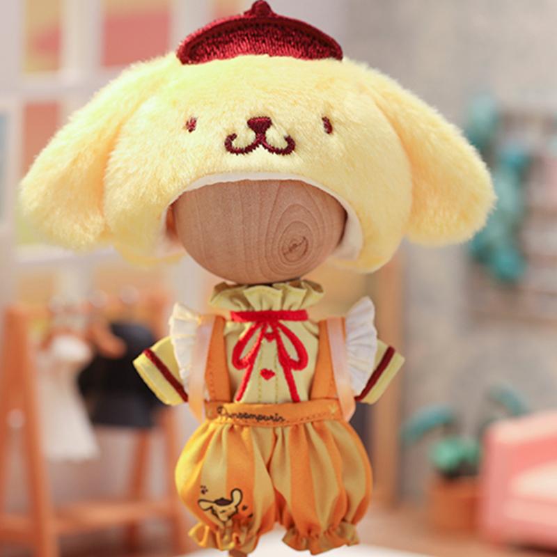 New POP MART Pop Mart IP Twelve Point Doll Clothing Set Cinnamoroll/Pompompurin/My Melody/Kuromi Ball Jointed Doll Apparel 211200108