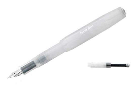 

Kaweco converter Fountain Pen M Medium Point Frosted Sport Natural Coconut Regular Imported Product [Mini included] Dual-use