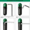Hex Key L-Handle Torque Booster with Multi-Hole Design