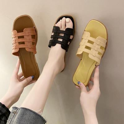 Damen Sommer Rutschfeste Lässige Strand Zehensandalen