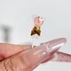 6Pcs Fruit Lollipop Model Decoration 1:12 Dollhouse Miniature Candy Diy Accessories Kitchen Food And Play Toys Photography Props
