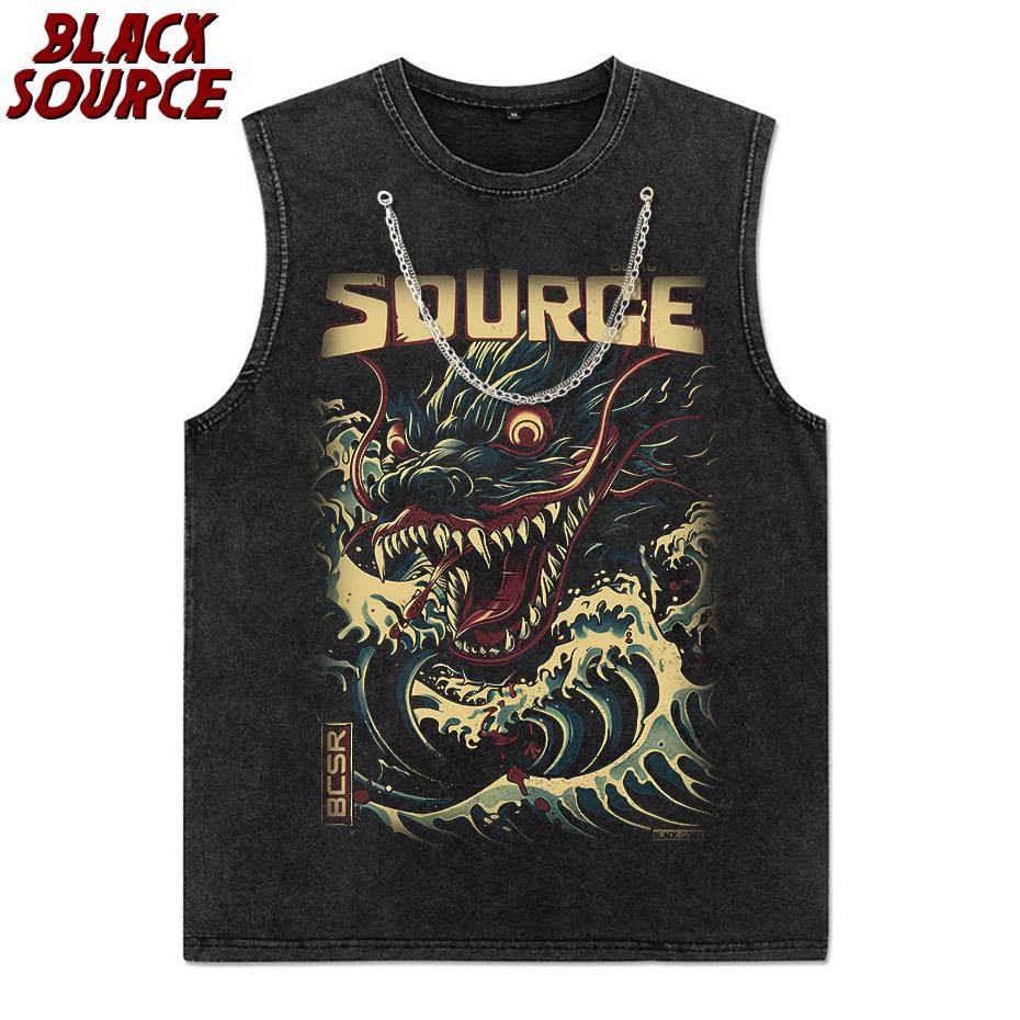 Big Size TShirt For Man Japanese Samurai Style Tee Shirt Mens Short Sleeve Top ONeck Loose Tshirt Hip Hop Streetwear P