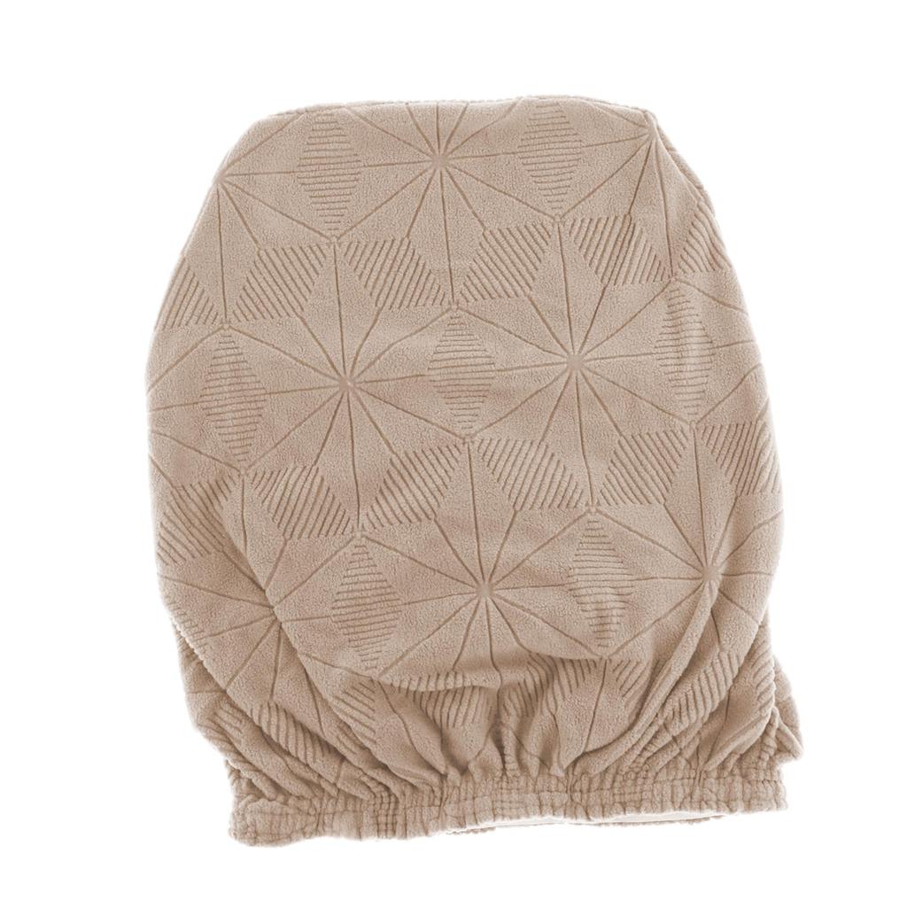 Soft Jacquard Dining Chair Cover Stretchable Seat Protector for Kitchen Office Ceremony Events