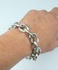 Sheen666 Anchor Silver Bracelet