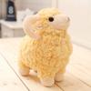 GrnArt Sheep Plush Toy Pillow Cute Animal Toy for Birthday Celebration Entrance Day Gift 3 Colors Available - Soft, Squishy, Kids, Girlfriends, Gift,