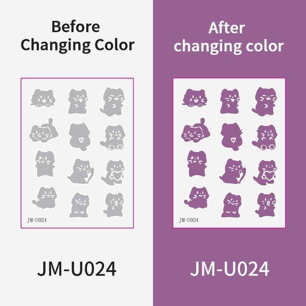 

Long Lasting UV Detection Sun-proof Tattoo Stickers Color Changing Tattoo Stickers Summer Style 9