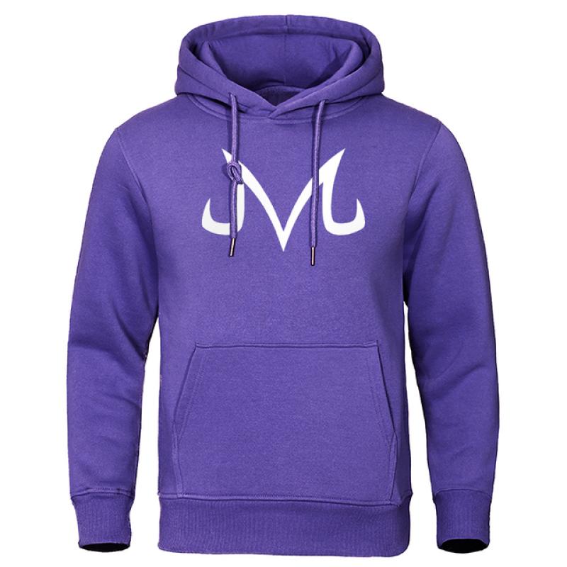 Japan Anime Letter M Logo Print Hoodie Male Harajuku Fashion Hoody Loose Warmsweatshirt Autumn Fleece Casual Pullover Tops
