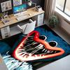 Huggy Wuggy Pattern Rug, Indoor/Outdoor Mat, for Picnic, Gameroom, Bedroom, Office, Living Room, Home Decor Carpet, Birthday Gift