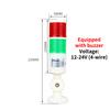 CNC Machine Safety Stack Light Rotatable 180 Degree Three Modes Industrial Warning Signal Lamp for Workshop