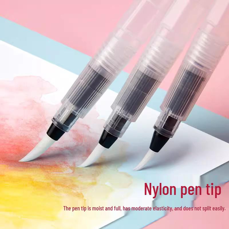 Watercolor Brush Pen with Large Capacity for Soluble Colored Pencils and Painting