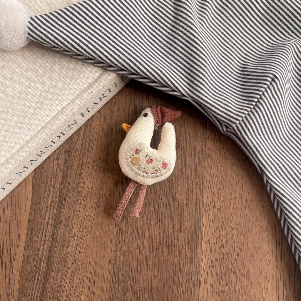 Korean Style Cute Cartoon Cotton Hair Ties for Little Girls – Versatile & Sweet Hair Accessories