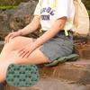 Portable Inflatable Seat Cushion Comfortable with Storage Case Inflatable Mattress Lightweight Sitting Mat Camping